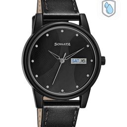 Sonata Women Black Analogue Watch 87031PL02W-picture-16