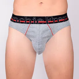 FRENCHIE Pack Of 4 Assorted Pure Cotton Briefs CASUALS_4002_PO6_S image 2