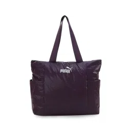 Puma Core Up Women's Purple Large Shopper Tote Bag-image-8