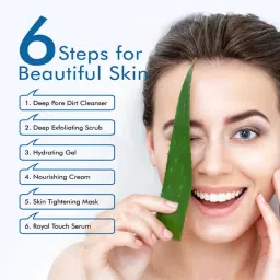 NutriGlow Natural's Advanced Pro Formula Papaya & Diamond Radiance Facial Kit Combo image 5