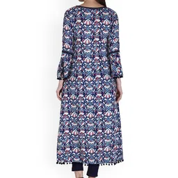Neelokurti Women Floral Printed Daily A-Line Kurta image 2