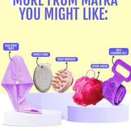 MATRA Set Of 2 Exfoliating Bath Gloves image 3