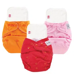 Babyhug Free Size Reusable Cloth Diaper RPO - Pack of 3-picture-10