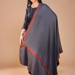 SWI Stylish Women Floral Embroidered Shawl-picture-33