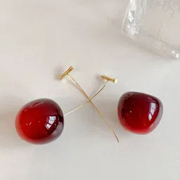 styledose Cherry Classic Drop Earrings image 5
