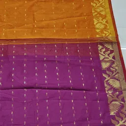 Saree star Woven Design Zari Taant Saree image 2
