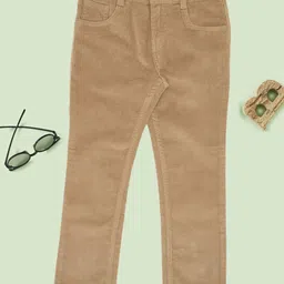 Pantaloons Junior Boys Regular Fit Mid-Rise Trousers-picture-32