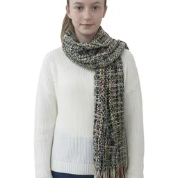 Amoldo Unisex Handcrafted Woolen Mufflers image 4