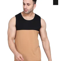 WOOSTRO Men Pack Of 2 Solid Round Neck Cotton Slim Fit T-shirts-picture-21