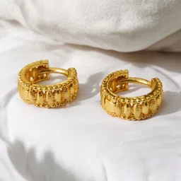 SHREE KRISHNA SHOPPING Gold-Plated Brass Earrings image 1