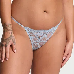 Victoria's Secret Women Dream Angels Twinkle Lace V-String Brief-image-29