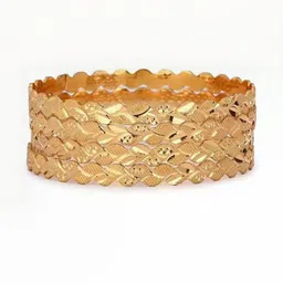 SGN fashion Gold Brass Bangles-picture-23