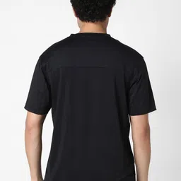 R&B Men Typography Printed V-Neck Relaxed Fit T-shirt image 4