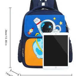Martucci Kids Graphic Contrast Detail Backpack with Compression Straps image 4