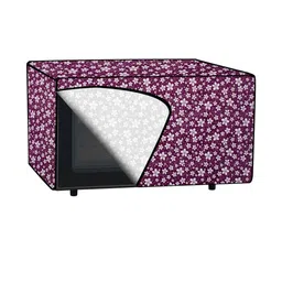 The Furnishing Tree PVC Waterproof Microwave Oven Cover Compatible for 20 L Grill 20PG4S Floral Pat image 3