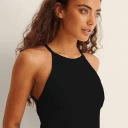 ZYNG Women Halter Neck Styled Back Crop Top-image-75