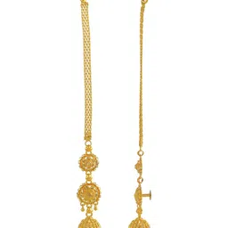 DZINETRENDZ Floral Jhumkas Earrings image 3