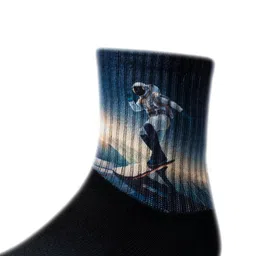 MARLIT Men Pack Of 5 Printed Cotton Ankle Length Socks image 2