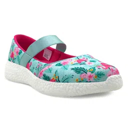 KazarMax Flamingo Printed Ballerinas - Light Blue image 4