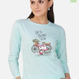 Metronaut Women 2 Printed Bio Finish Applique T-shirt-picture-35