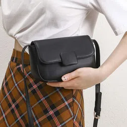 CORSICA Colourblocked PU Bucket Hobo Bag image 4