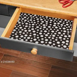 Mopak Decor Black Set of 1 Regular Shelf Liner Organisers image 2