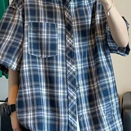 HERE&NOW Men Windowpane Checks Opaque Checked Casual Shirt-picture-16