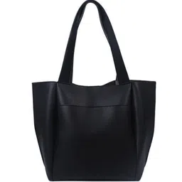 CORSICA PU Oversized Bucket Tote Bag With Tasselled image 2