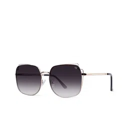 Woggles Unisex Black Square Sunglasses with image 4