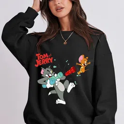 RAYACLOSET Women Embroidered Sweatshirt-picture-36