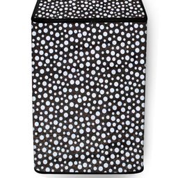 The Furnishing Tree Washing Machine Cover Polka dot Pattern Black Compatible for Whirlpool 7.5 Kg F-picture-7