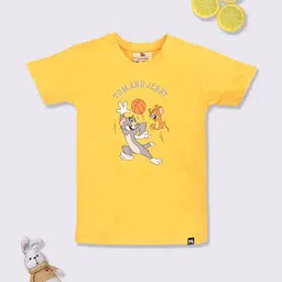 YK X Minute Mirth Boys Pack of 2 Printed Round Neck T-shirts image 5