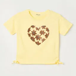 Fame Forever by Lifestyle Girls Self Design Round Neck Pure Cotton T-shirt-image-92