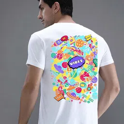 Moda Rapido Typography Printed Round Neck Cotton T-shirt-picture-18