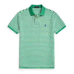 Polo Ralph Lauren Men Striped Polo Collar Cotton Slim Fit T-shirt image 2