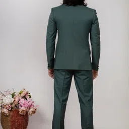 AEN FASHION Slim-Fit Single-Breasted 3-Piece Suits image 2