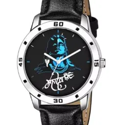 Miss Perfect Men Printed Dial & Leather Straps Analogue Watch ACC439-picture-28