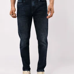 Tailoraedge Men Classic Tapered Fit Mid-Rise Stretchable Jeans-picture-34