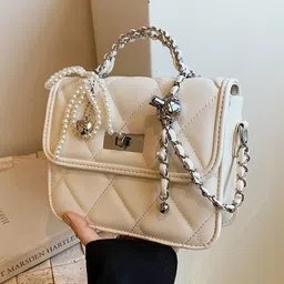 StyleCast Women Embellished Structured Sling Bag image 3