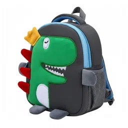 YK Unisex Kids Cute Dinosaur Applique Small & Lightweight Backpack image 2