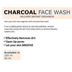 Elecsera Activated Charcoal Foaming Face Wash For Skin Brightening - 100 ml image 5