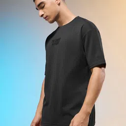 Technosport Men Cotflex Printed Relaxed Fit Round Neck T-shirt image 2