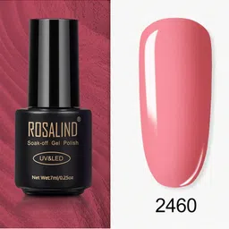 ROSALIND UV & LED Soak-Off Long-Lasting Gel Nail Polish 7 ml - Shade-2460 image 2