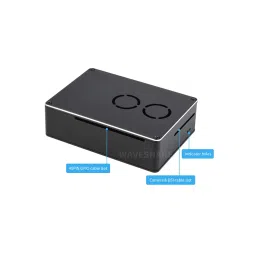 Dual Fan Case for Raspberry Pi 4 Dull-Polish Surface image 2