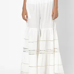 BCZ Style Women Striped Flared Ethnic Sharara-picture-33