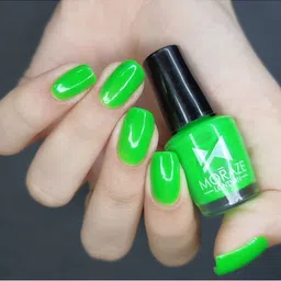 Moraze Neon Nail Polish - I Want To Be A Billionaire image 3