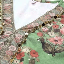 Ahalyaa Floral Printed Tunic image 4