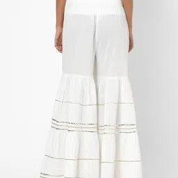 BCZ Style Women Striped Flared Ethnic Sharara image 3