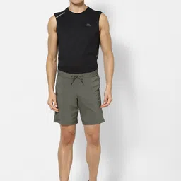Kalenji By Decathlon Men Olive Green Solid Regular Fit Running Shorts image 5