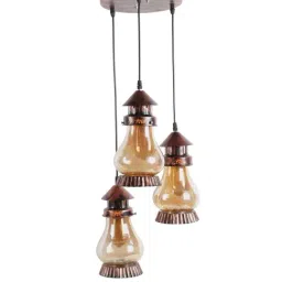 DecorativeRay Transparent Hanging Light - Set of 1 image 4